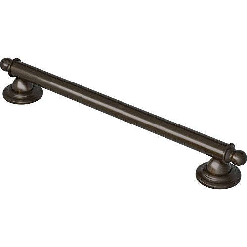 Moen YG2218ORB 18-Inch Oil-Rubbed Bronze Bathroom Grab Bar - Traditional Safety Support
