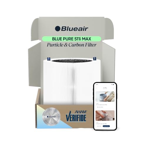 Blueair Genuine Blue Pure 511i Max Air Purifier Filter F5MAX - HEPA & Carbon