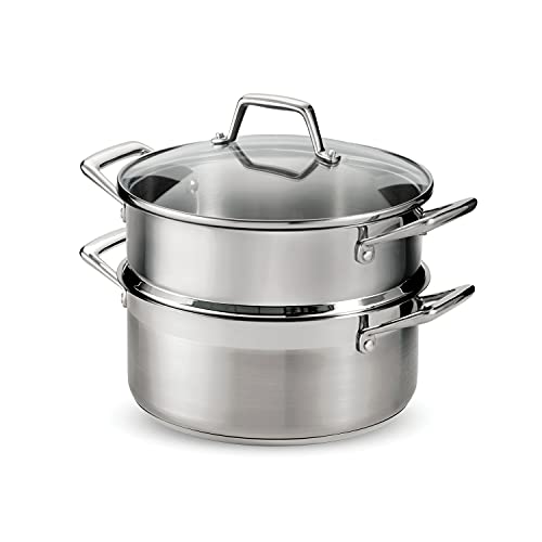 Tramontina 5 Qt Stainless Steel Steamer Set for Cooking & Steaming