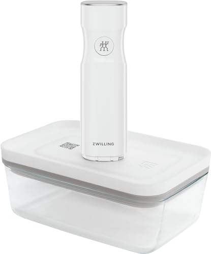 ZWILLING Fresh & Save Handheld Food Vacuum Sealer Pump White – Compact Kitchen Storage