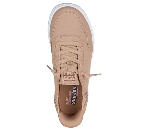 Skechers Women's BOBS Skip Cute Keep It Sweet Slip-On Shoes 8.5 Tan