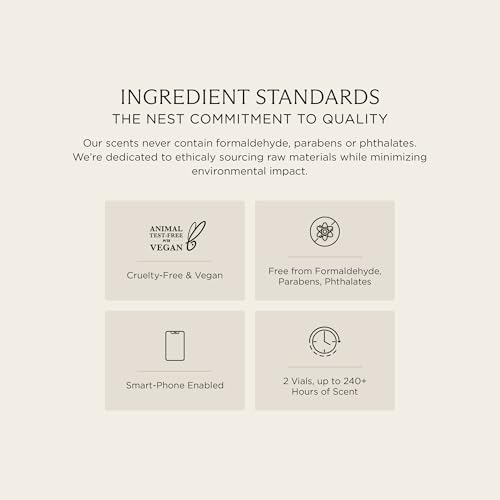 NEST New York Smart Home Fragrance Diffuser Refill Vials, Bamboo -