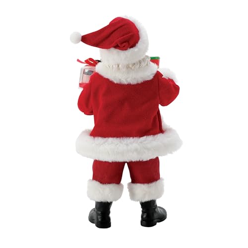 Department 56 Santa Coffee Break Figurine, 10.5 Inch Holiday Decor