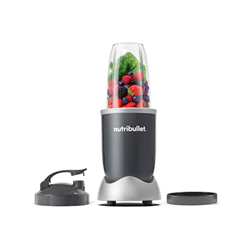 NutriBullet Personal Blender Dark Gray 24oz, 700W Power for Smoothies & Food Prep