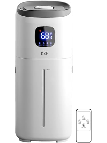 15L Large Room Humidifier for Bedroom & Nursery, 2000 Sq.ft Coverage, Quiet 26dB, Auto Shut-Off, 3 Mist Levels & Aromatherapy Diffuser