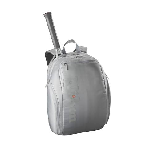 Wilson Shift Super Tour Tennis Racket Backpack - Artic Ice, Holds 2 Rackets