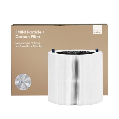 Blueair Genuine Mini Max Auto & Particle & Carbon Filter Replacement for Blue Pure Mini Max Air Purifier