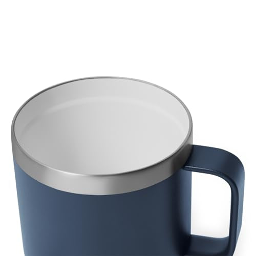 YETI 14 oz Ceramic Lined Stackable Mug - Navy, Insulated Camp & Travel Mug