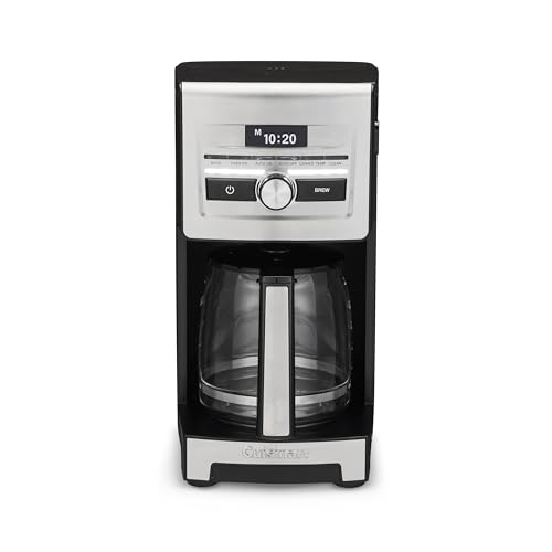 Cuisinart 12-Cup Glass Carafe Automatic Coffee Maker with Programmable Brew