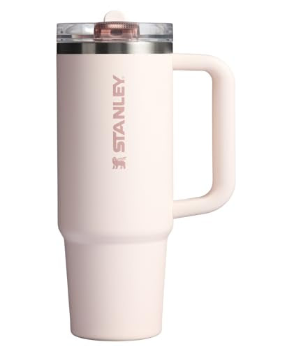 Stanley Quencher ProTour 30 oz Flip Straw Tumbler - Rose Quartz, Leakproof & Insulated