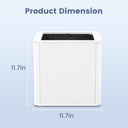 2 Pack Blue Pure 211+ Air Filter Replacement for 211+ & Auto Purifiers, H13 True & Activated Carbon