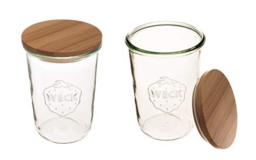 WECK Canning Jars 743-25.3 fl. oz Mold - Eco-Friendly Jar Storage for
