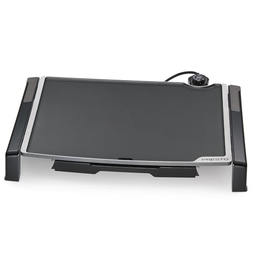 Presto Tilt-N-Fold XL Electric Griddle - Large Nonstick Kitchen Appliance