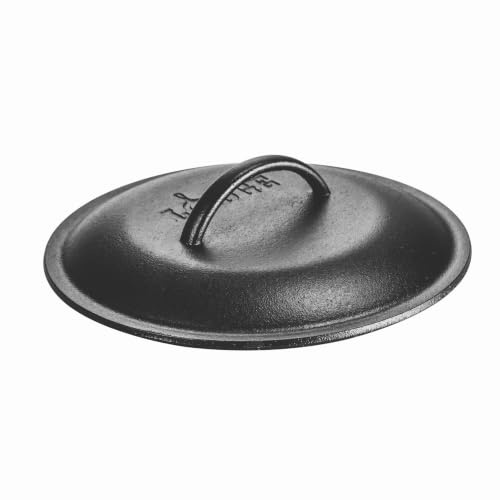 Lodge 10.25 Inch Pre-Seasoned Cast Iron Lid Replacement for Skillets and Dutch Ovens