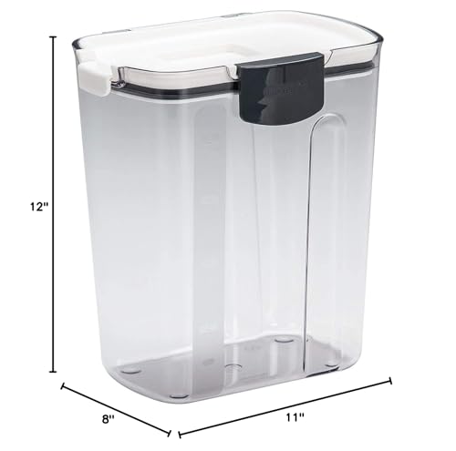 Progressive Multicolor 6-Piece Airtight Kitchen Storage Canister Set for Flour & Sugar