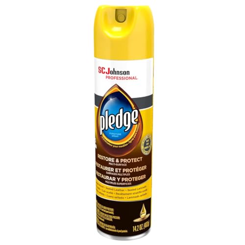 Moisturizing Wood & Leather Oil - Restores & Protects 14.2 oz, 6 Pack - Revive & Nourish Surfaces