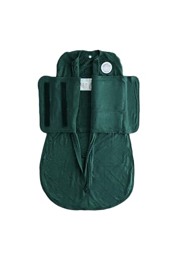 Dreamland Baby Forest Sleep Sack Swaddle - Ultra-Soft Bamboo Viscose, 0-6 Months
