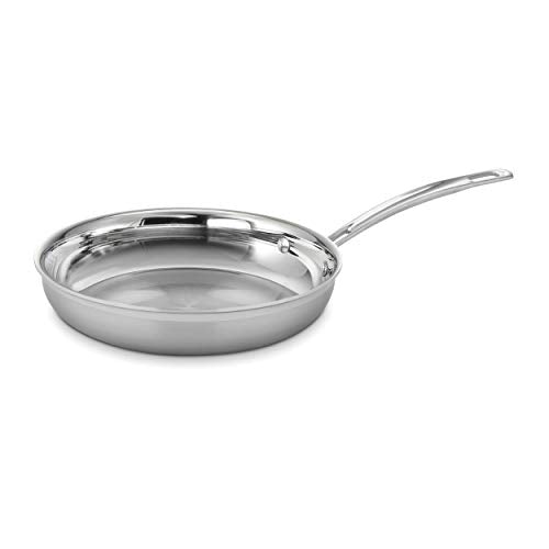 Cuisinart MCP22-24N MultiClad Pro Triple Ply 10-Inch, Open Skillet