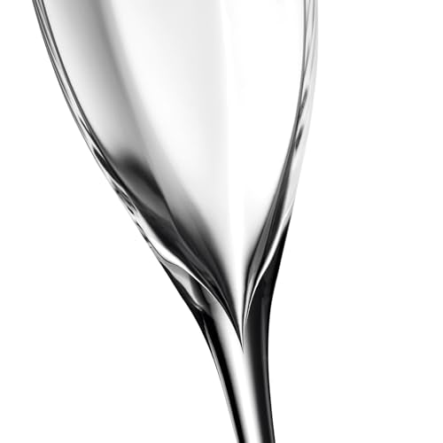 Waterford Elegance Optic Champagne Flute Pair - Crystal Stemware for Celebrations