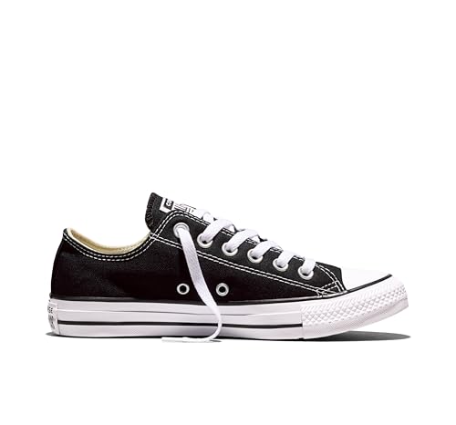 Converse Chuck Taylor All Star Low Top Sneakers - Black, Unisex, Size 13 Women/11 Men