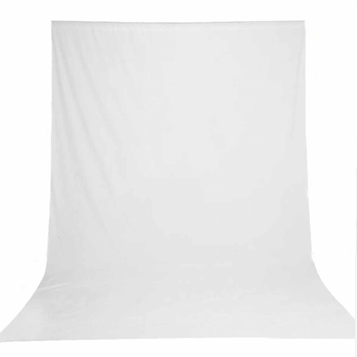 5X7ft Photo Backdrop White Backdrop for Photoshoot, Non-Reflective Soft White Backdrop for Home Studio, Baby Photography, YouTube Content & Live Streaming（only 1x Background）