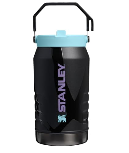 Stanley IceFlow Flip Straw Jug 64oz Caitlin Clark Blacktop Leakproof Hydration Bottle
