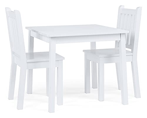Humble Crew Toddler Table & Chair Set Off White - Kids Activity Furniture