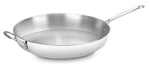 Cuisinart Chef's Classic 14-Inch Stainless Steel Helper Handle Skillet, Model 722-36H