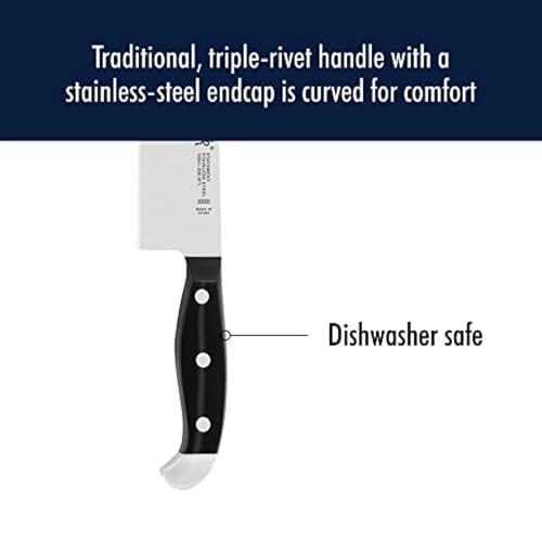HENCKELS Statement Razor-Sharp 8-inch Chef Knife, German Engineered Informed by 100+ Years of Mastery, Black/Stainless Steel