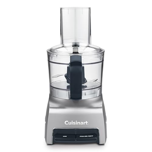 Cuisinart 5-Cup Food Processor with Shred & Chop Discs, Compact Silver FP-5