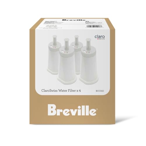 Breville Claro Swiss Water Filter 4 Pack for Espresso Machines - White Variation