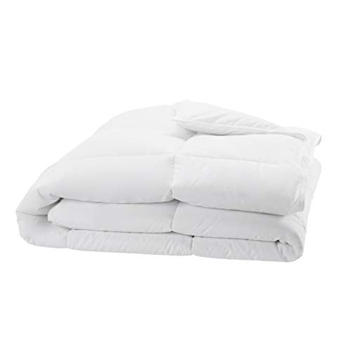 King All-Season White Down Alternative Comforter with Corner Tabs - Machine Washable