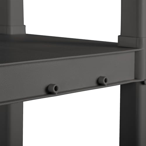 Sterilite 4 Shelf Heavy-Duty Plastic Storage & Utility Shelving Unit - Model 1