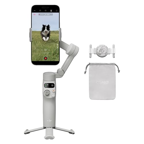 DJI Osmo Mobile 7 Gimbal Stabilizer for iPhone & Android, 3-Axis Smartphone Stabilizer