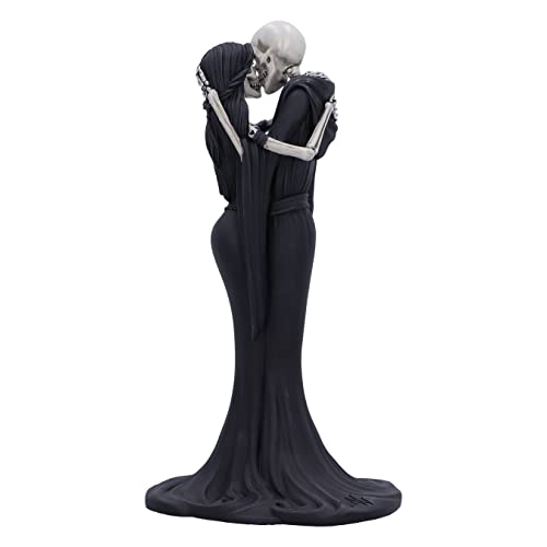 Nemesis Now Eternal Kiss Skeleton Figurine 24cm Black & White Gothic Wedding Gift