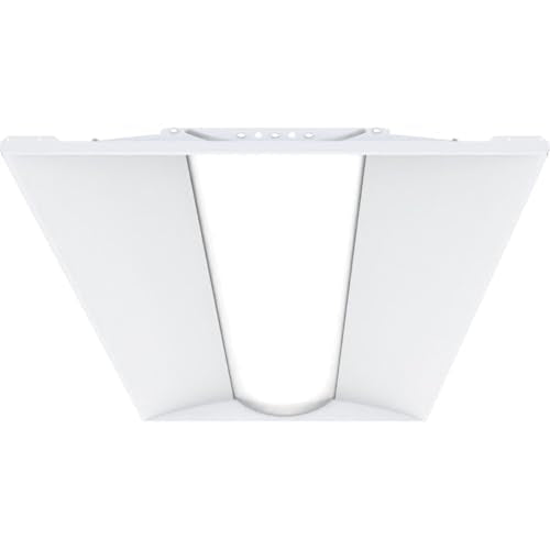 Lithonia Lighting 2x4 LED Troffer Light with Adjustable Lumens & Switchable CCT - 4000-6000 Lumens