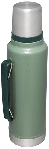 Stanley Classic Vacuum Bottle 1.5 Qt Hammertone Green Insulated Thermos