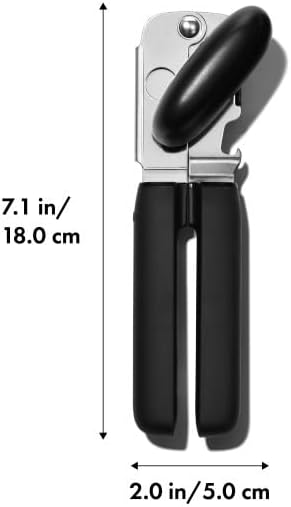 OXO Good Grips Can Opener - Soft-Handled Design for Effortless Opening | Kitchen Essential
