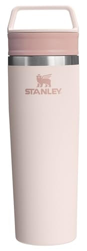 STANLEY Rose Quartz 20 oz Travel Mug with Leakproof Lid - Insulated Coffee Tumbler