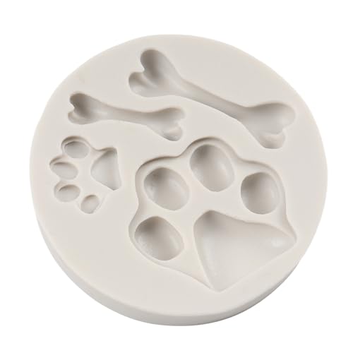 Cat Paw Dog Silicone Molds Bone Fondant