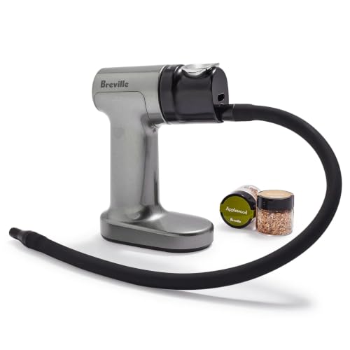 Smoking Gun - Handheld Food & Cocktail Smoker, Silver - Variation of THIS listing