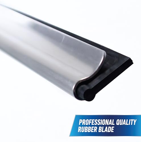 Unger Professional Window Cleaning Kit with Squeegee & Telescopic Pole