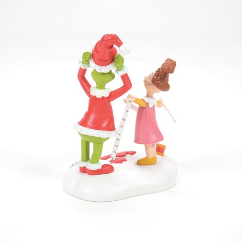 Department 56 Dr. Seuss Grinch Village Santy Suit Figurine, 3.6 Inch
