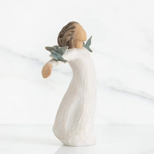 Willow Tree Happiness Hand-Painted Sculpture - Sentimental Gift for Celebrations