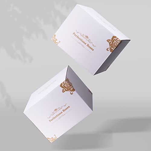 Perfectione Roses Dusty Rose - 27 Preserved Roses Box for Mother's Day Gift