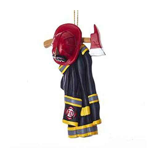 Firefighter Uniform Christmas Tree Ornament J8509 New