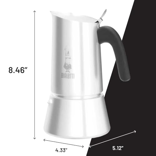Bialetti - Venus Induction, Stovetop Coffee Maker, Suitable for all