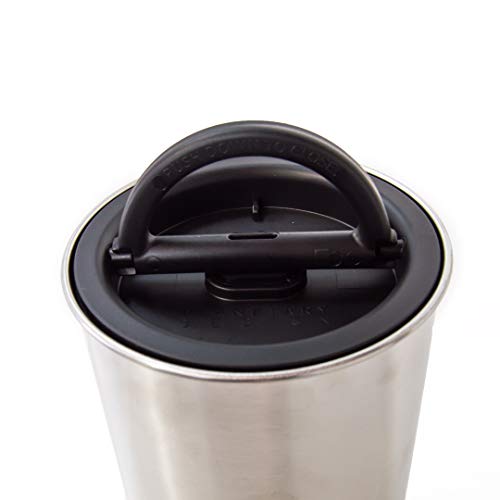 Planetary Design Airscape Stainless Steel Coffee Canister - Brushed Copper, Medium