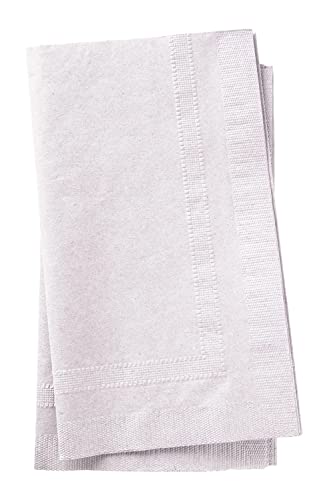 17 x 15-Inch White 2-Ply Dinner Napkins - Pack of 300, Case of 3,000
