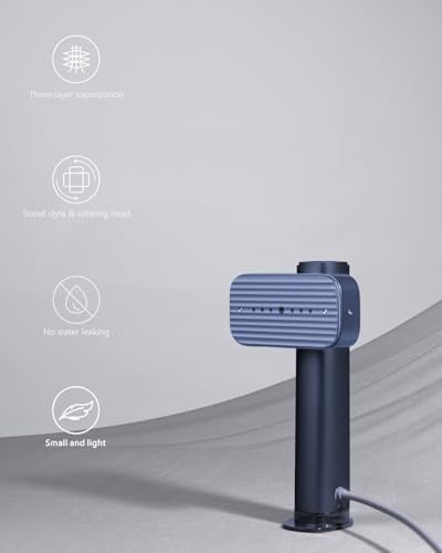 Nesmar G5 Pro Travel Handheld Clothes Steamer Blue 110-240V Compact & Fast